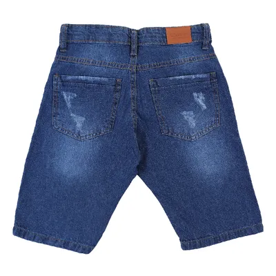 Bermuda Jeans Juvenil Clube Do Doce Básica Bermuda Jeans Juvenil Clube Do Doce Básica